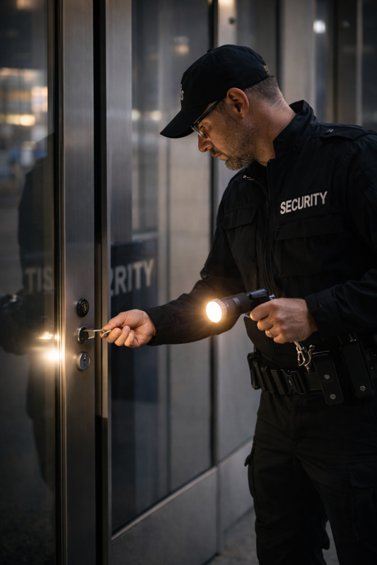 Schließdienst – Kontrolle & Übergabe